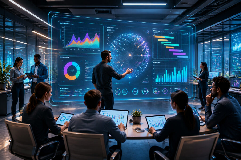 Collaboration numerique futuriste