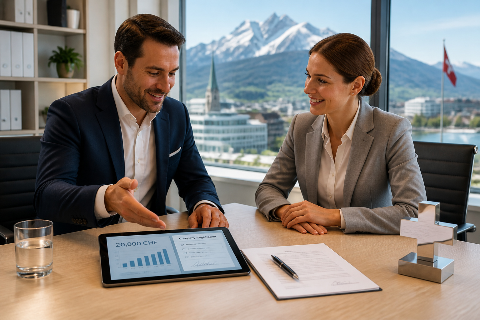 Collaboration suisse moderne