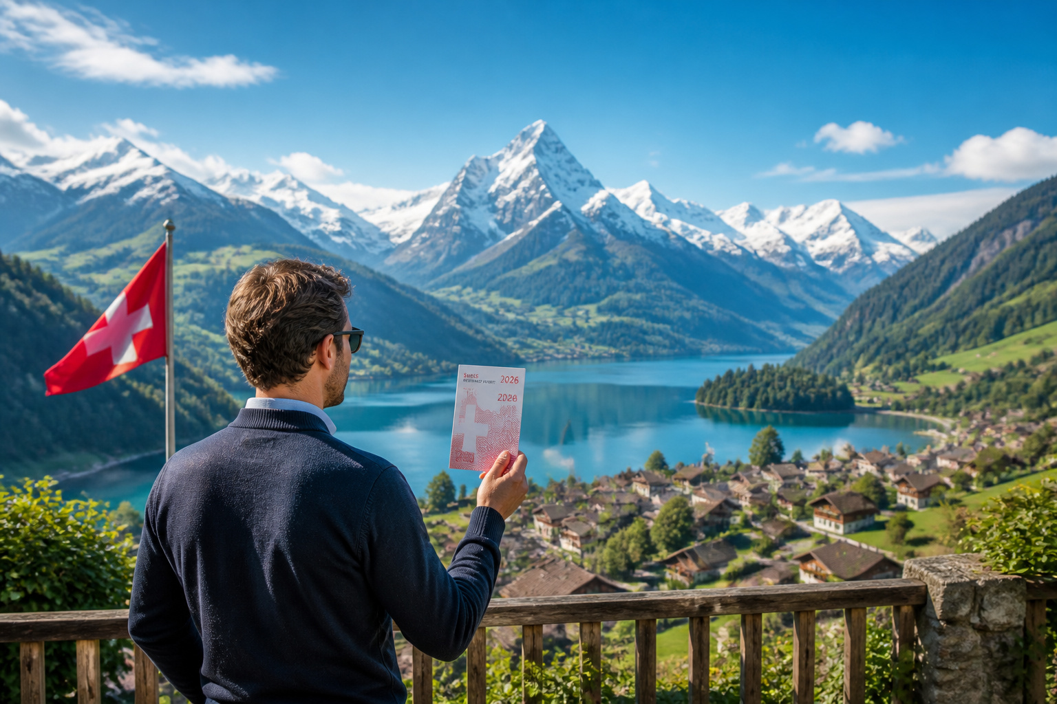 Nouveau depart dans les alpes suisses